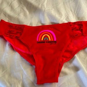 Pink NWT Choose kindness panty